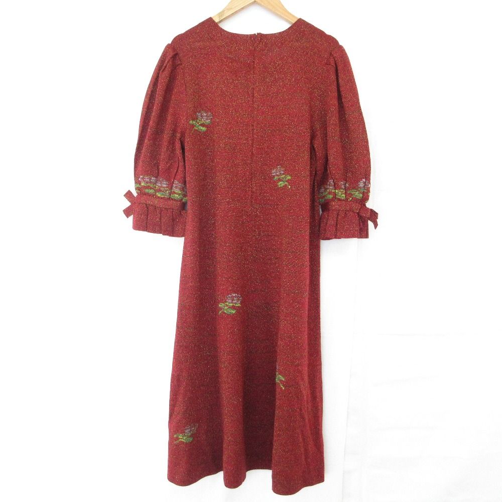 Saito Toyoko vintage サマーニットワンピース Saito Toyoko vintage サマーニットワンピース