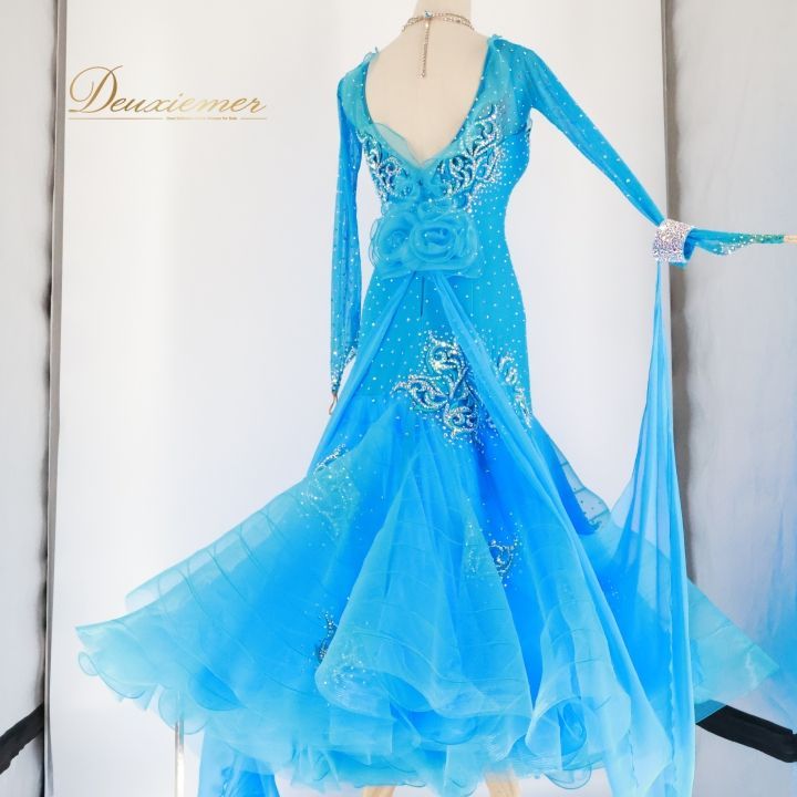 社交ダンス 衣装 チャコット Chacott スタンダードドレス スタンダード