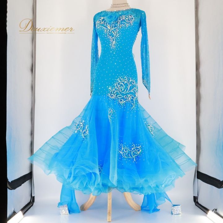 チャコット　社交ダンス　パーティードレス 社交ダンス 衣装 ツーピース チャコットロイヤルダンス Chacott ROYAL