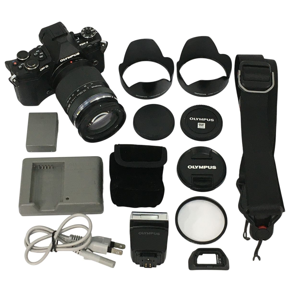 OLYMPUS OM-D E-M5 II ボディ M.ZUIKO DIGITAL 14-150mm F4-5.6 レンズセット N10619595