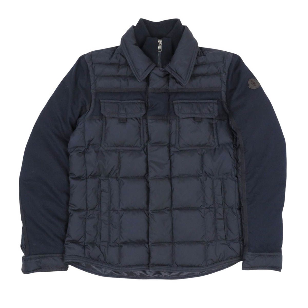 モンクレール BLAIS ダウンジャケット 41325 85 53227 メンズ ネイビー MONCLER アパレル 小物