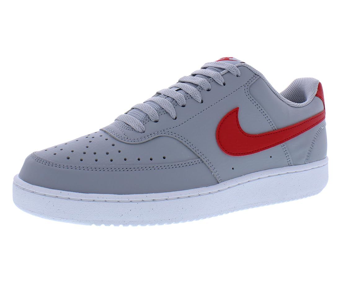 Nike ナイキ メンズ コートビジョン LO NN ウルフグレー ユニバーシティレッドホワイト DH2987 004 グレー ユニバーシティレッド-ホワイト 7 ウルフグレー ユニバーシティレッド-ホワイト 25.0 cm