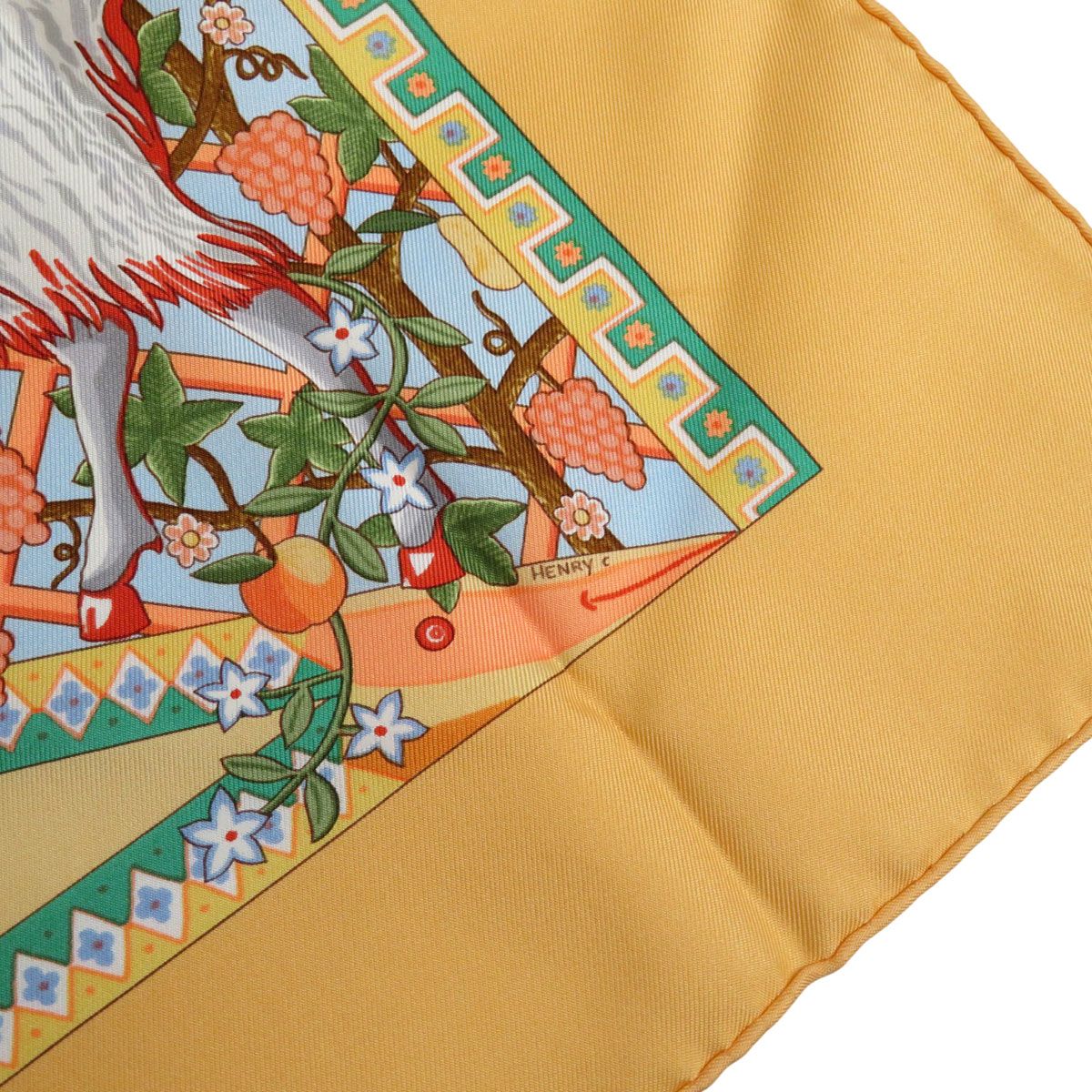 エルメス カレ 90 Axis Mundi 世界中心軸 スカーフ ユニセックス