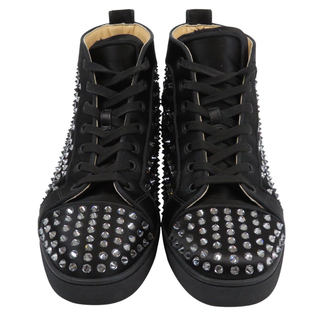 クリスチャンルブタン ルイス ハイカット スニーカー メンズ ブラック Christian Louboutin アパレル 小物