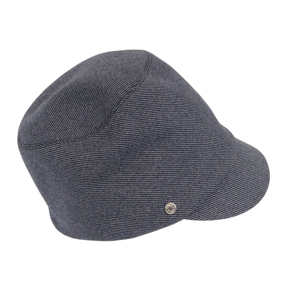 エルメス セリエボタン キャスケット ユニセックス ネイビー系 HERMES