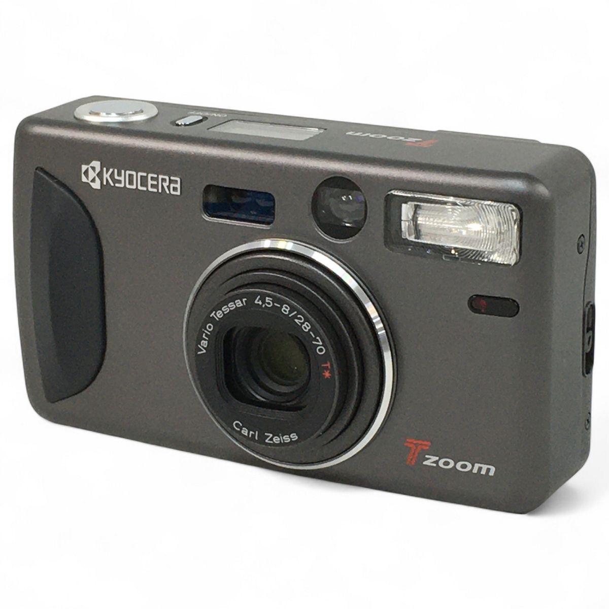 KYOCERA T zoom Carl Zeiss Vario Tessar 28-70mm T コンパクトフィルムカメラ 京セラ N10619076
