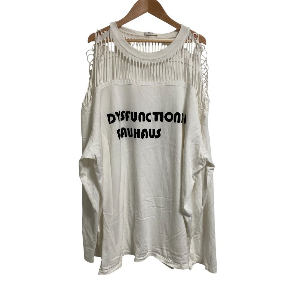 セリーヌDYSFUNCTIONAL BAUHAUS新品未使用 良品 23SS CELINE セリーヌ Dysfunctional Bauhaus ロングスリーブ