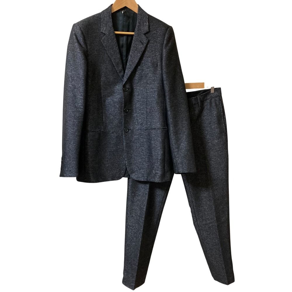 07AW Dior HOMME ディオールオム エディ期 3B テーラードジャケット パンツ スーツ セットアップ 7H3170210423 48 グレー メンズ 古着