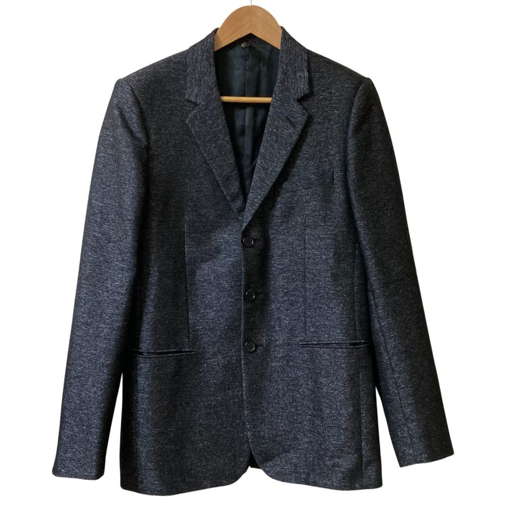 07AW Dior HOMME ディオールオム エディ期 3B テーラードジャケット パンツ スーツ セットアップ 7H3170210423 48 グレー メンズ 古着