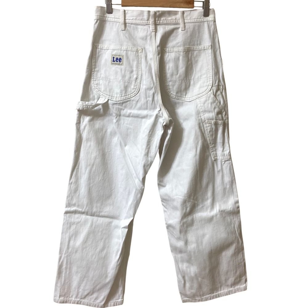 LEE リー ドゥーズィエムクラス 別注 ペインターデニムパンツ ジーンズ LB9408 サイズ38 ホワイト レディース 古着