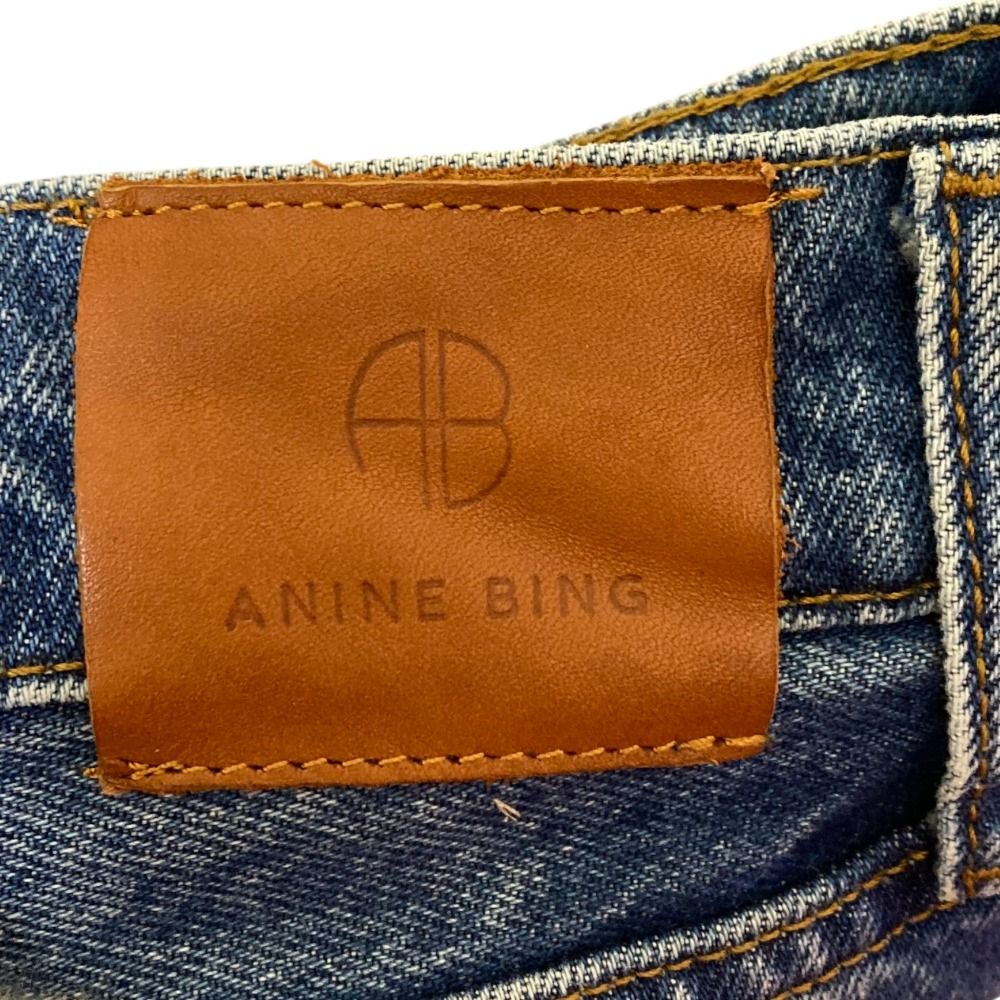値段交渉承れます 23SS ANINE BING アニンビン アニービン GAVIN JEAN デニムパンツ 23030510003210 サイズ26 インディゴ レディース 古着 愛着