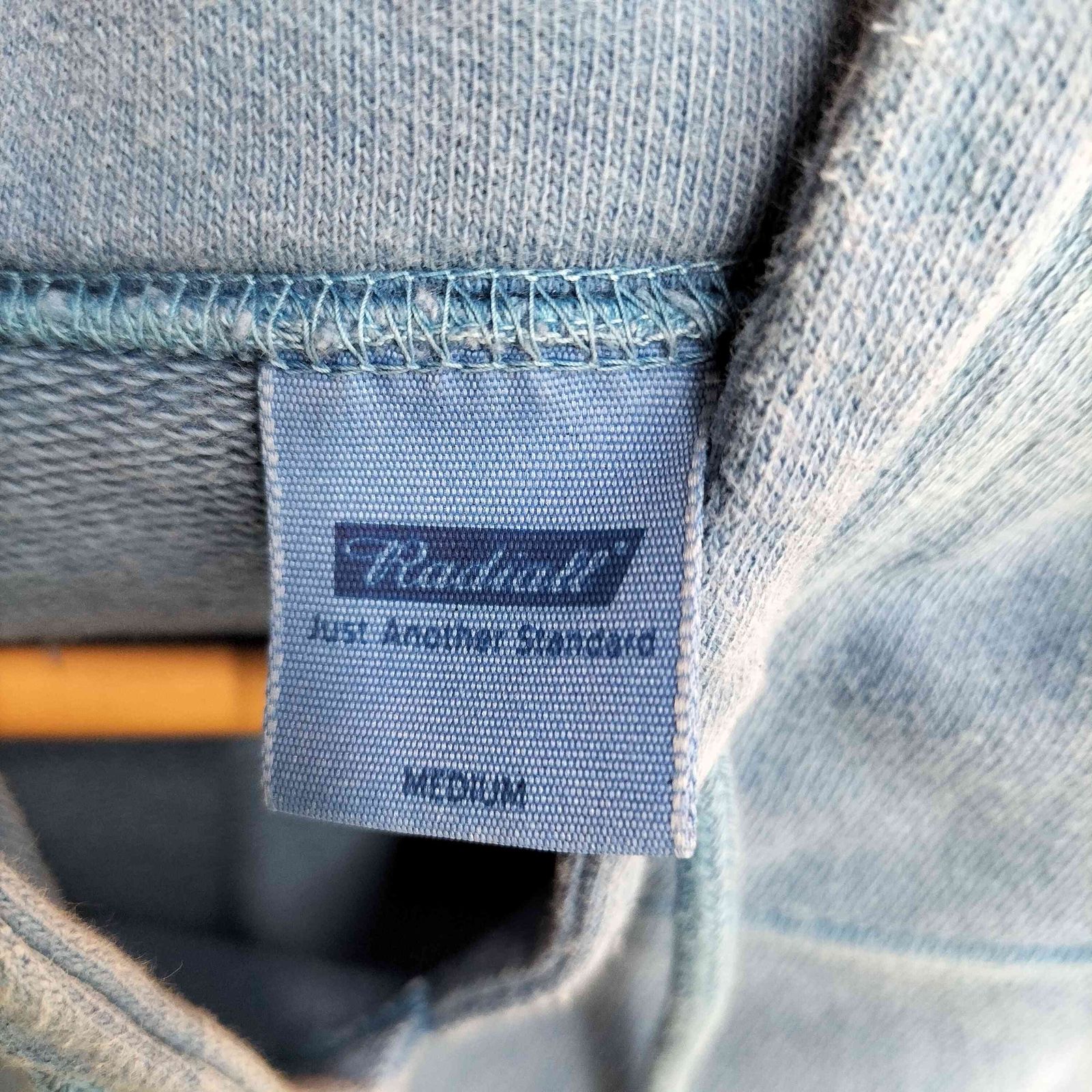 ラディアル RADIALL LAID BACK - HOODIE SWEATSHIRT ピグメント加工