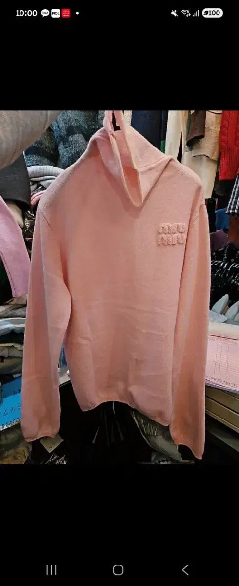 ミュウミュウ ウール タートルネック Tシャツ