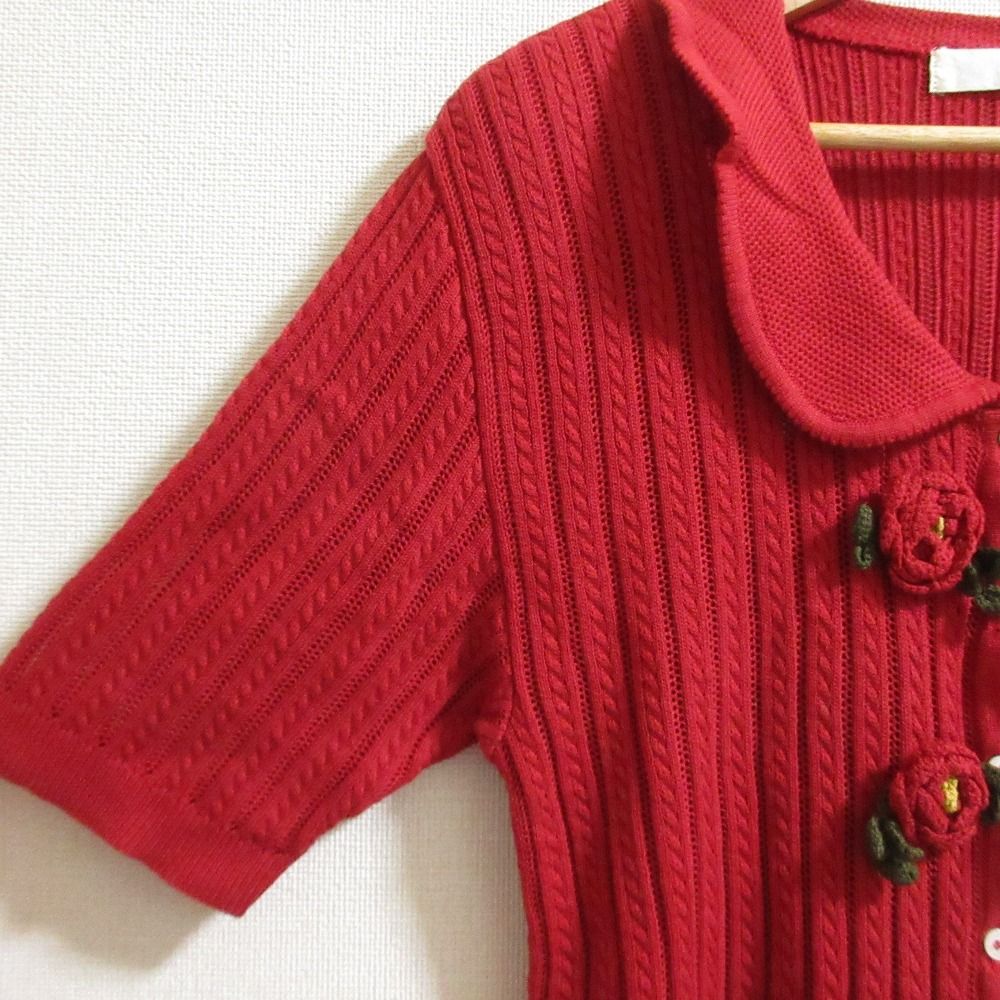 ピンクハウス フラワー刺繍