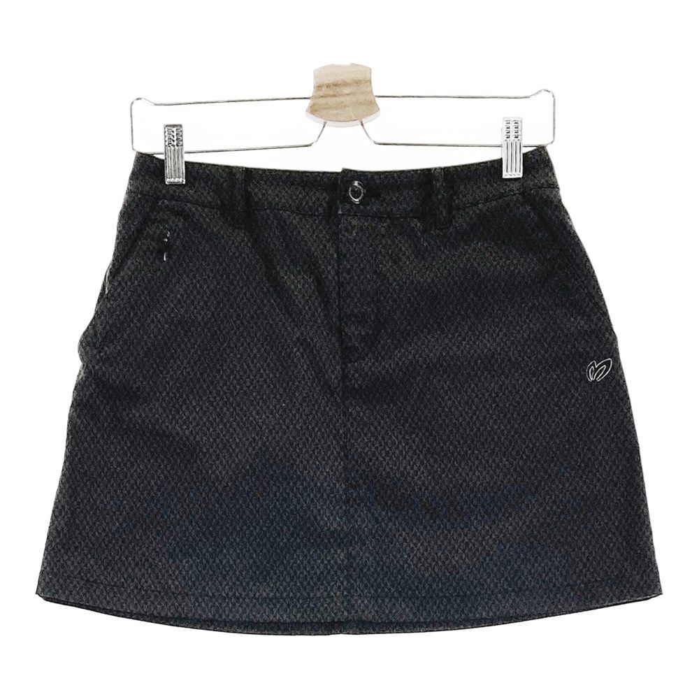 サイズ 1 MASTER BUNNY EDITION マスターバニーエディション スカート 総柄 ブラック系 240101558301 ゴルフウェア レディース ストスト