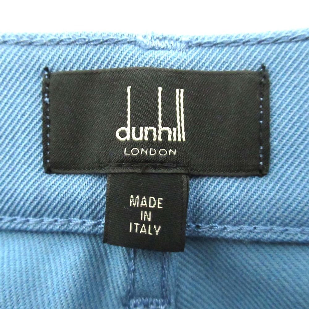 美品 dunhill ダンヒル コットンウール ストレート パンツ サイズ46R  