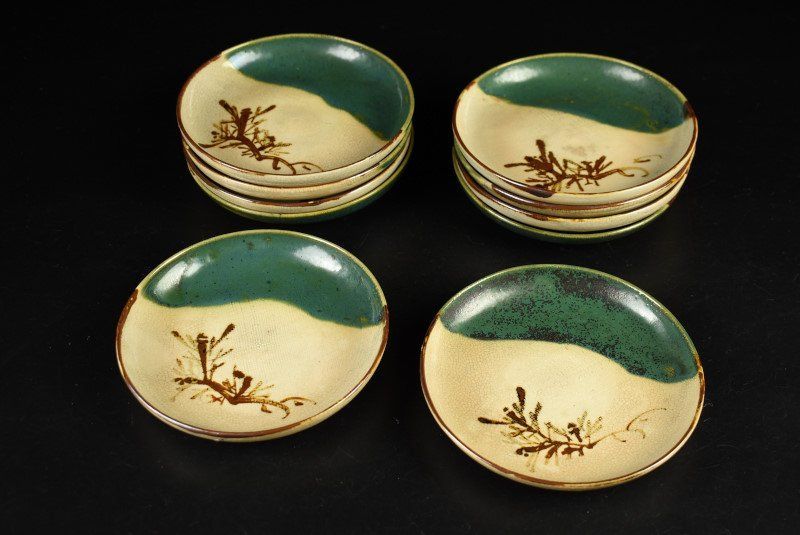 織部四方板皿 加藤作助作 5枚組 - メルカリ