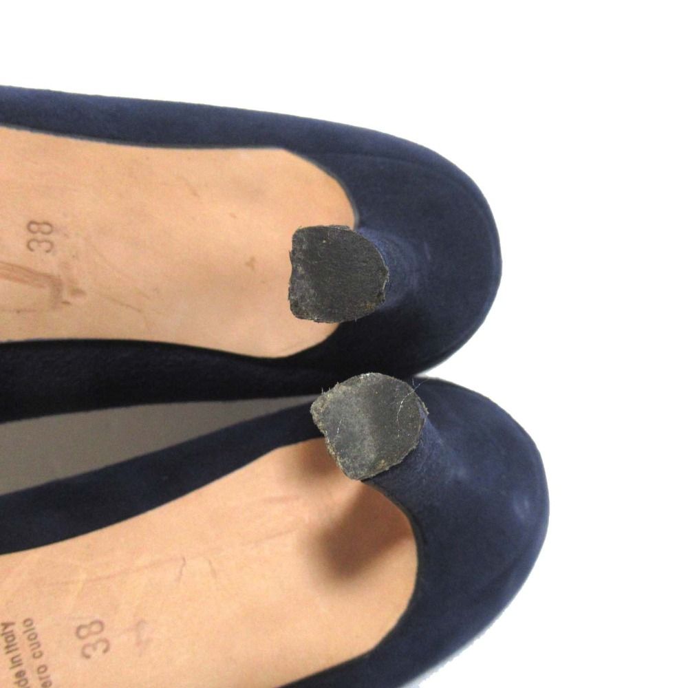 美品 PELLICO ペリーコ スエード ハイヒール パンプス サイズ38 25cm