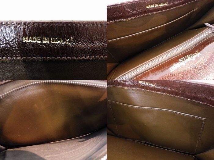  イヴサンローラン クラッチバッグ メンズ レディース レザー ブラウン系 ヴィンテージ YVES SAINT LAURENT 7 K クラッチバッグ バッグ