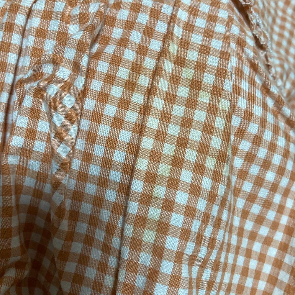 WONDERFUL WORLD ワンダフルワールド ギンガムチェック ピコフリル