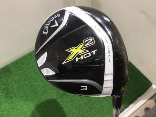 キャロウェイ X2 HOT 3W フェアウェイウッド FW X2 HOT フェアウェイ フレックスR メンズ 男性用 右利き 右用 Dランク ゴルフクラブ