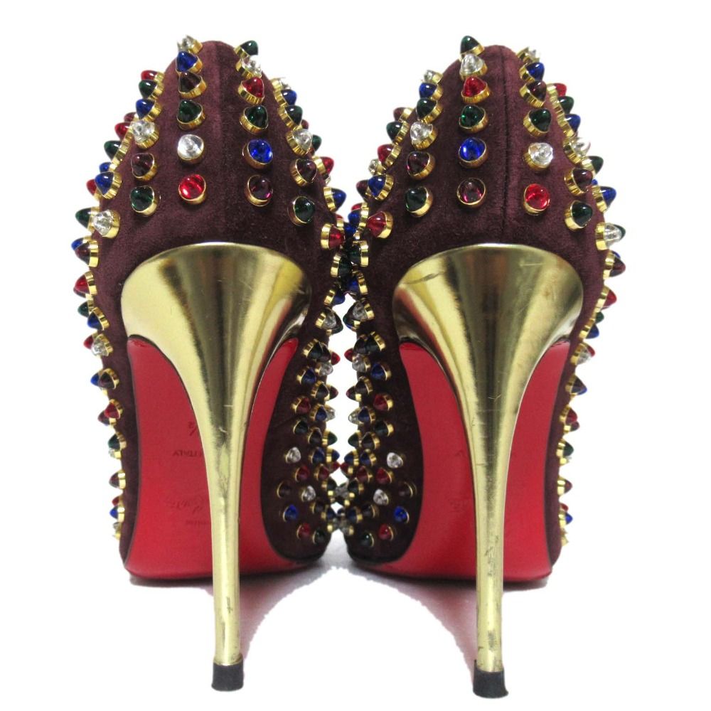 【新品未使用】ルブタン⭐︎ラインストーンパンプス 楽天市場】クリスチャン ルブタン Christian Louboutin ラインストーン
