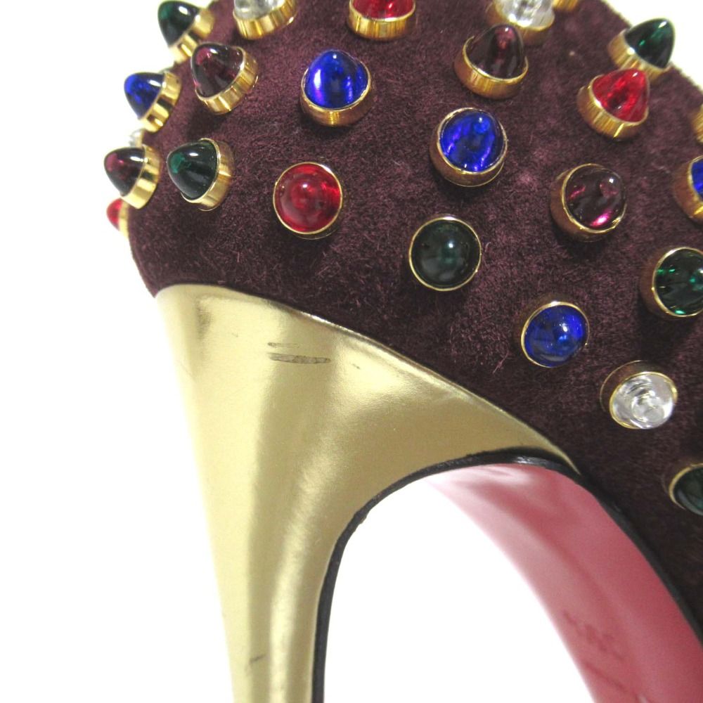 【美品】クリスチャンルブタン スタッズ ポインテッドトゥ パンプス イタリア製 Christian Louboutin クリスチャンルブタン パンプス Hot Chickita