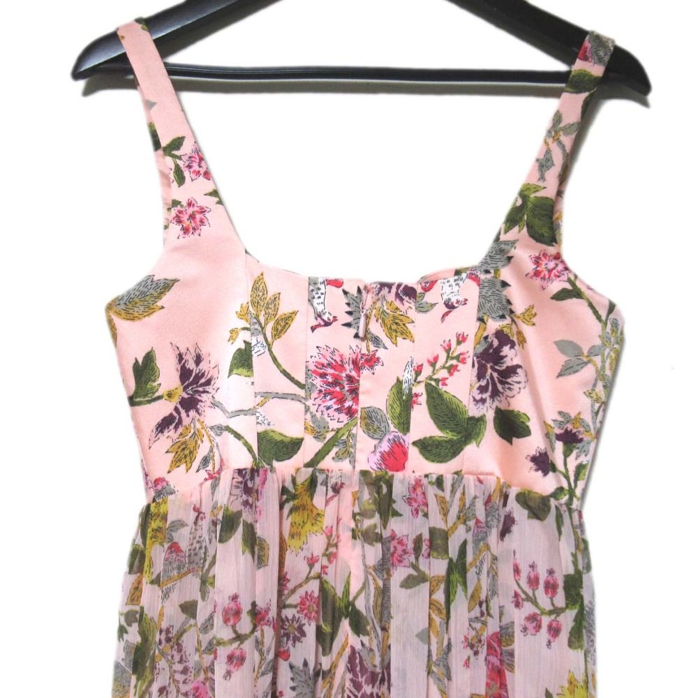 フラワープリント フリル