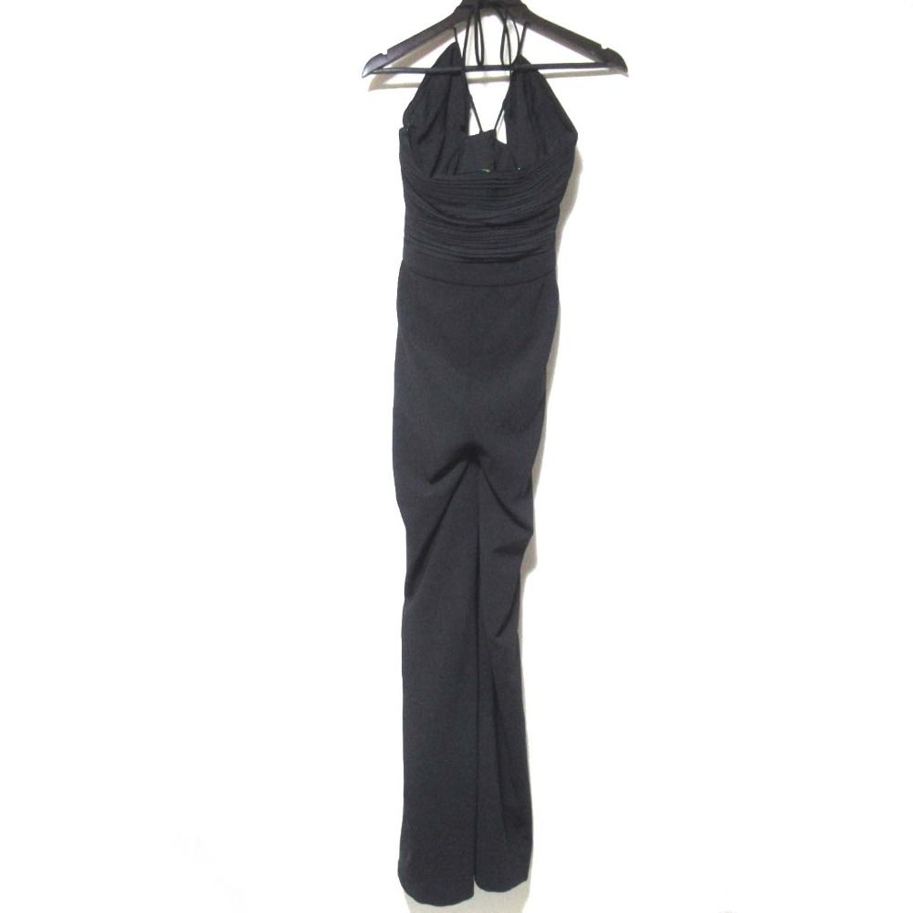 SIMKHAI ジョナサンシンカイ ホルターネック オールインワン サイズ6 ブラック レディース 古着