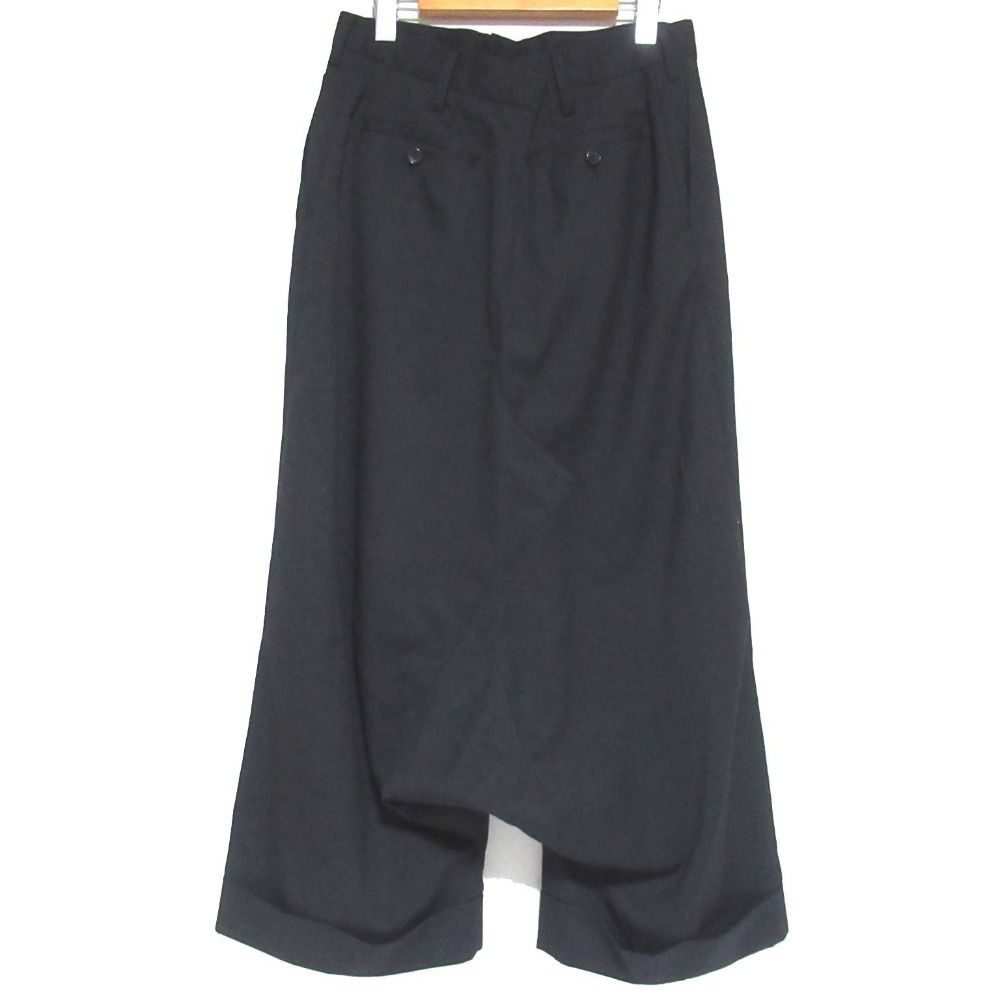 AD2018 JUNYA WATANABE COMME des GARCONS ジュンヤワタナベ コムデギャルソン 変形 サルエルパンツ Sサイズ ブラック レディース 古着