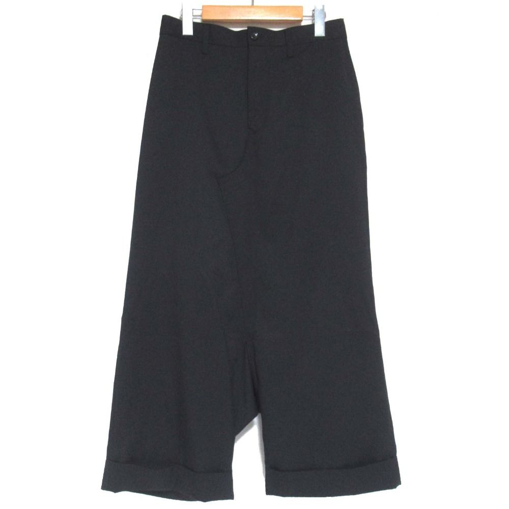AD2018 JUNYA WATANABE COMME des GARCONS ジュンヤワタナベ コムデギャルソン 変形 サルエルパンツ Sサイズ ブラック レディース 古着