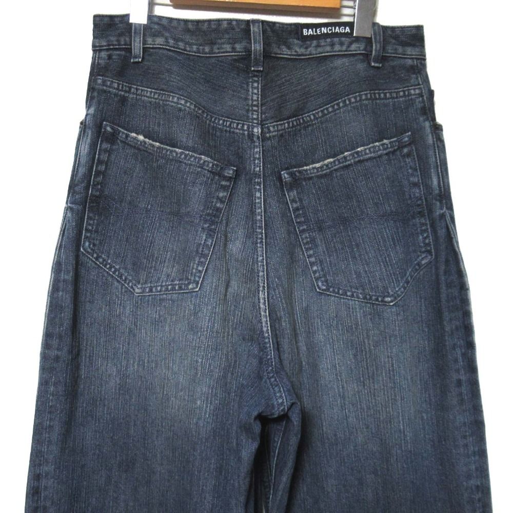 美品 23AW BALENCIAGA バレンシアガ DOUBLE SIDE PANTS ダブルサイド