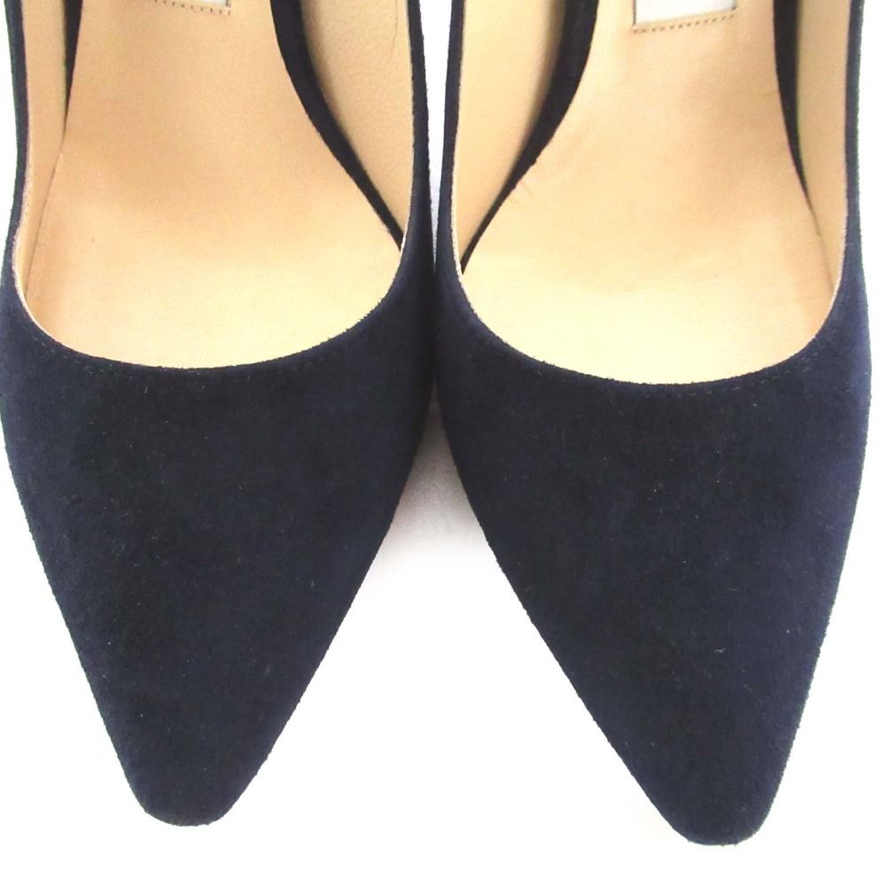 美品 JIMMY CHOO ジミーチュウ ROMY 85 スエード ポインテッドトゥ