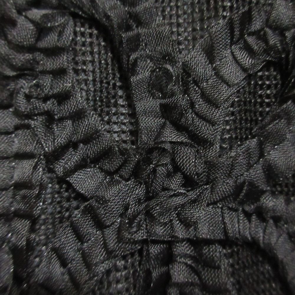 25 SS GRACE グレースコンチネンタル テープ刺繍メッシュワンピース サイズ38 ブラック レディース 古着