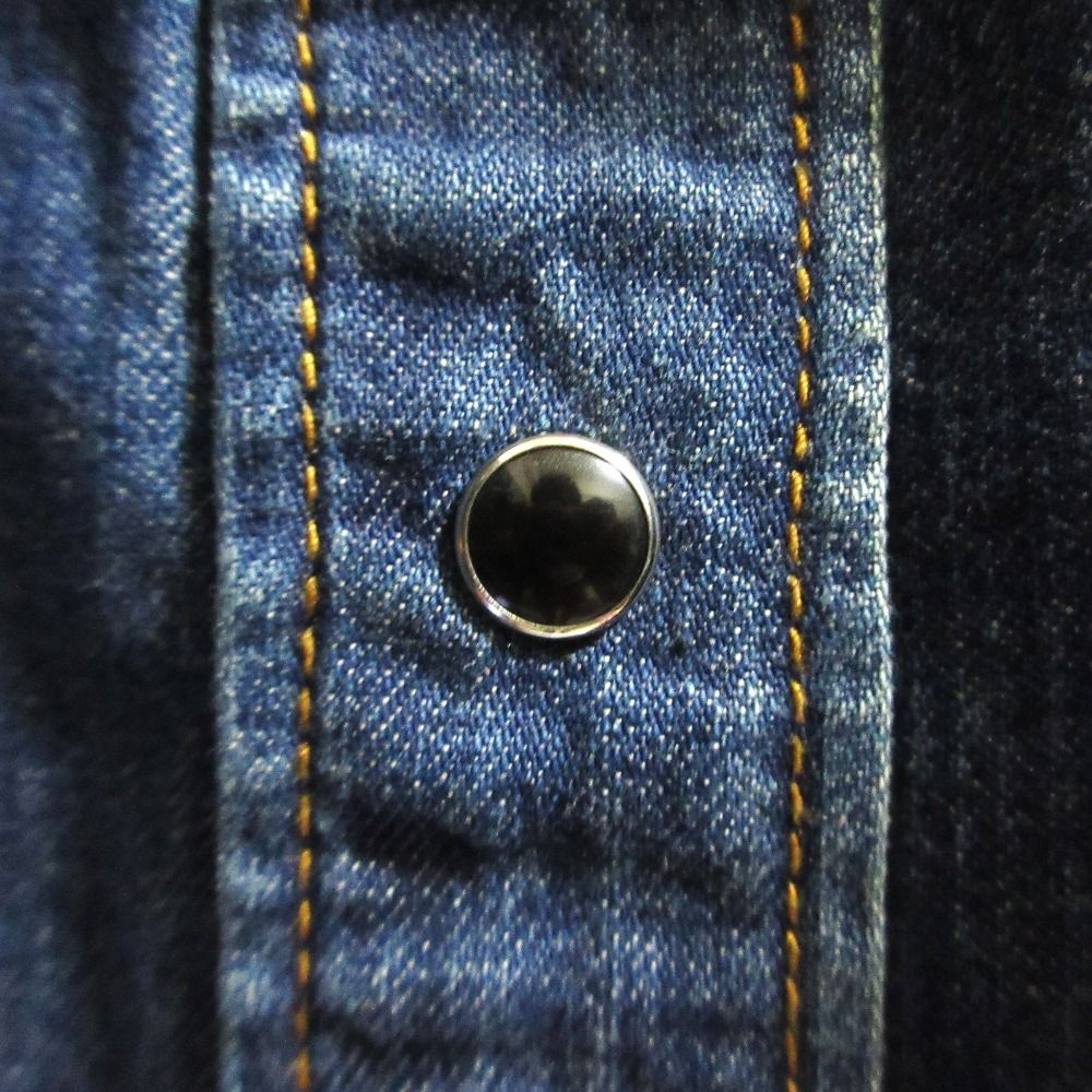 ニットドッキング デニムワンピース