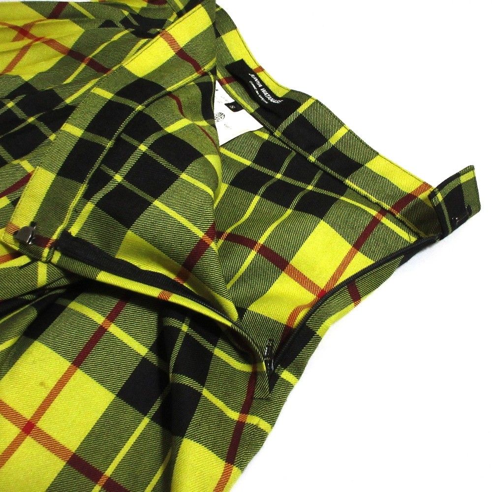 ジュンヤワタナベ　ギャルソン　チェック　アシンメトリー　スカート ジュンヤワタナベ コムデギャルソンJUNYA WATANABE COMME des GARCONS