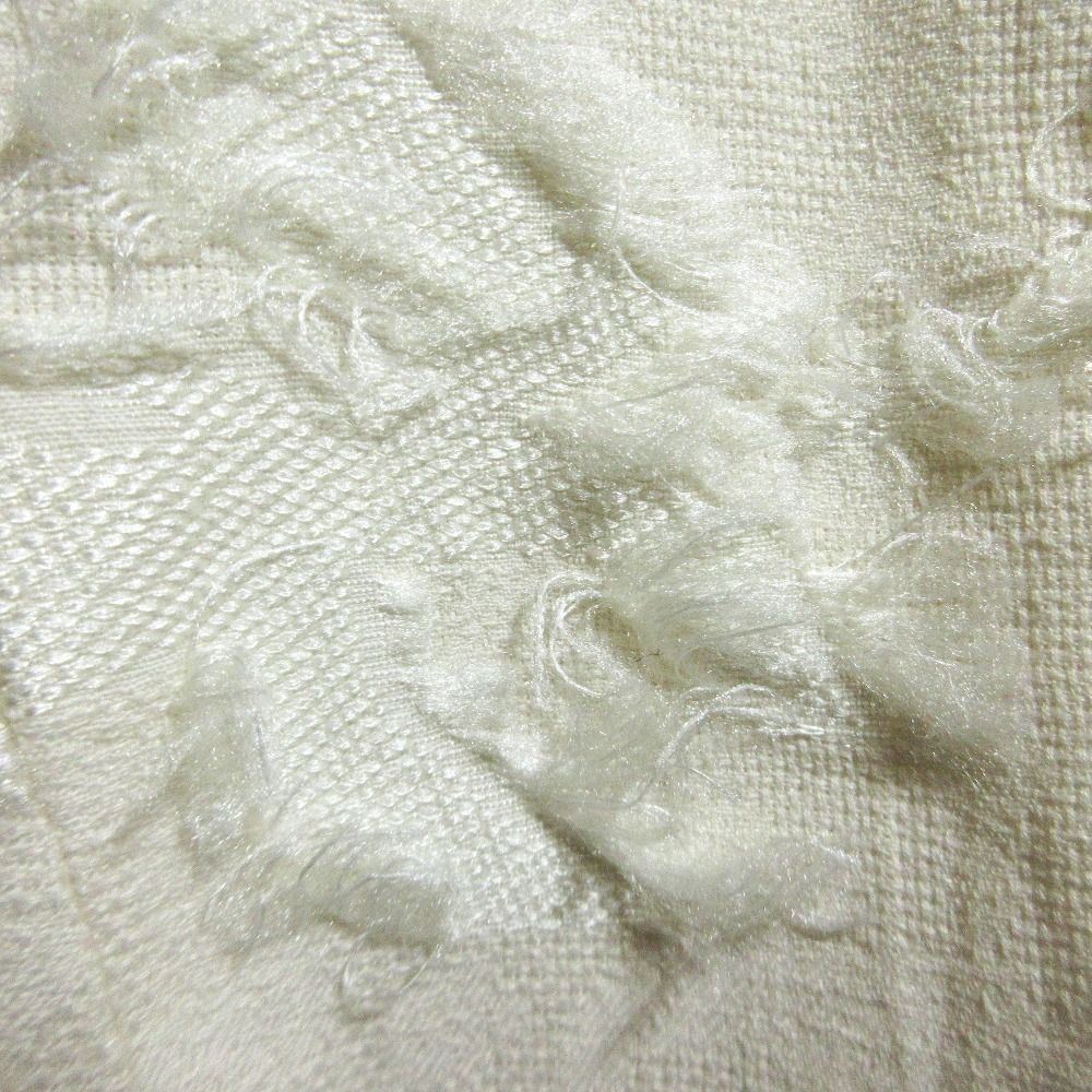 25SS Diagram ダイアグラム カットジャガードジレ ベスト 0325157349 サイズ38 キナリ レディース 古着