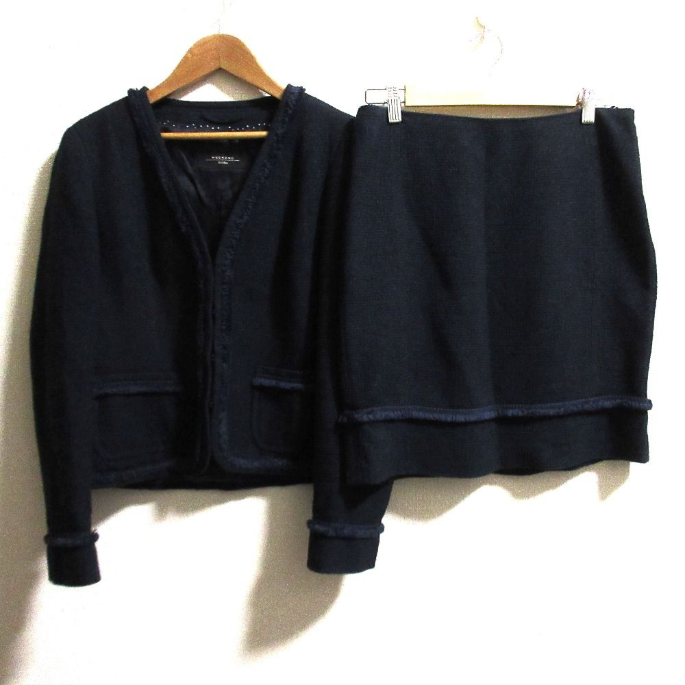 良品 Weekend Max Mara マックスマーラウィークエンド ツイード ノー