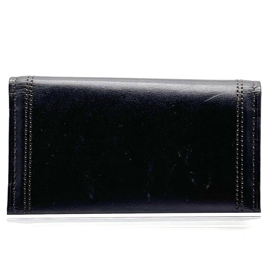 YSL イヴサンローラン レザー キーケース 4連 ブラック Yves Saint