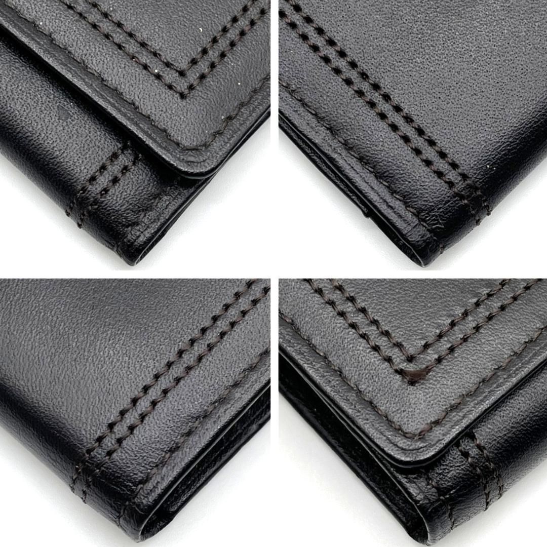 YSL イヴサンローラン レザー キーケース 4連 ブラック Yves Saint