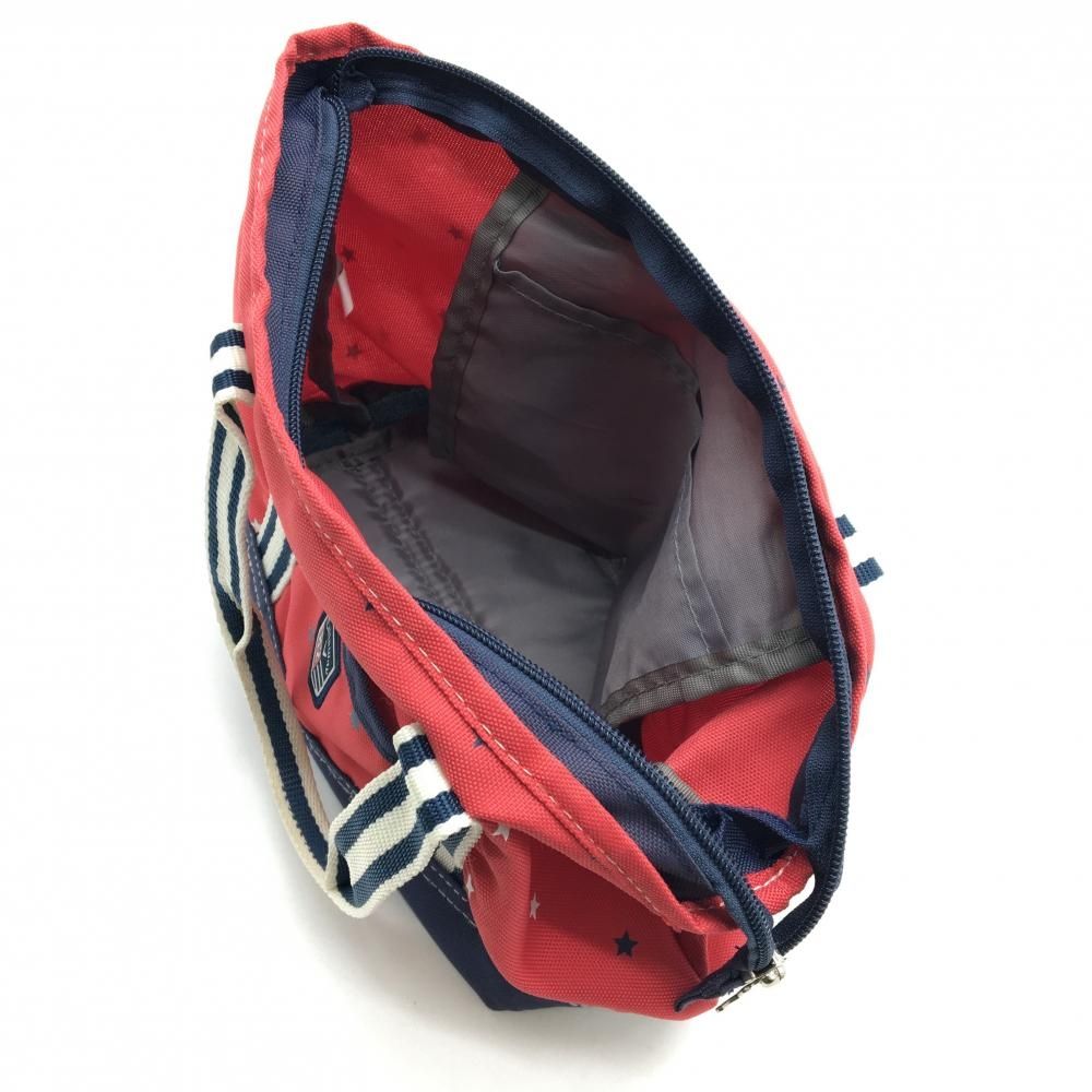 キャロウェイ カートバッグ レッド×ネイビー 星柄ゴルフ Callaway