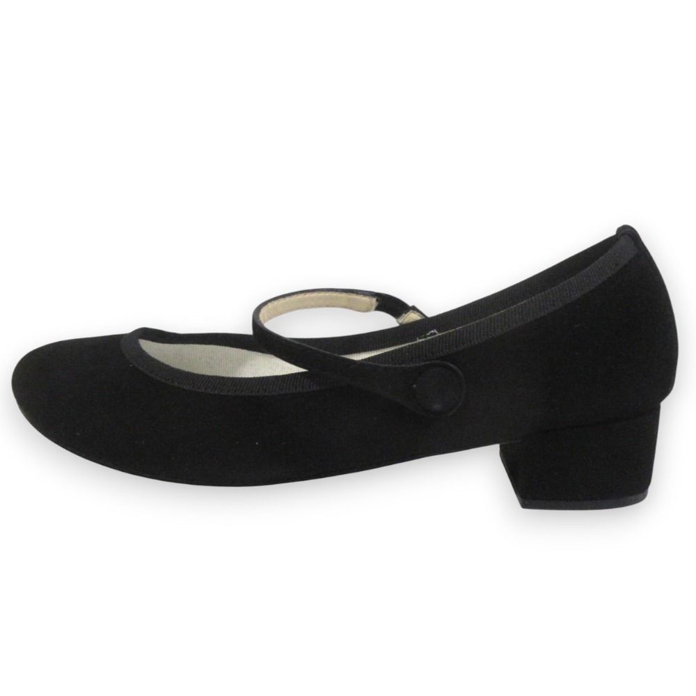 美品 Repetto レペット ROSE メリージェーン スエードパンプス 38 約
