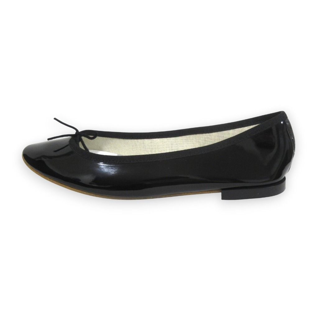  レペット Cendrillon バレエフラット ラバーソール シューズ フラットパンプス 38.5 25.5 cm ブラック レディース 古着 ハイヒール パンプス パンプス