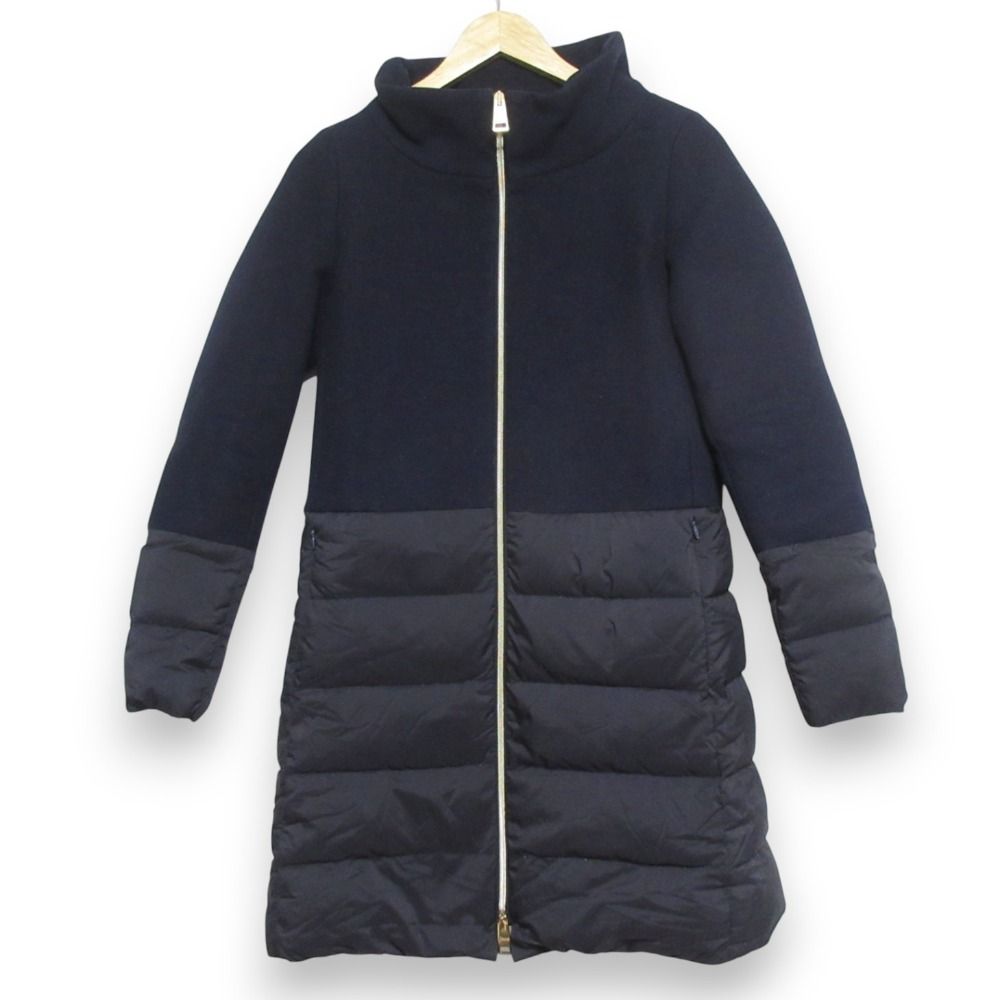HERNO ヘルノ 切り替えダウン　コート　ネイビー 楽天市場】HERNO ヘルノ 切替ダウンコート PI001760D 39601 レディース