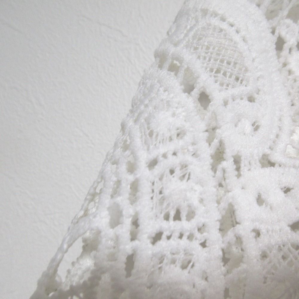  25 SS AMERI VINTAGE アメリヴィンテージ MEDI INDIAN BIG LACE DRESS ワンピース Mサイズ ホワイト レディース 古着 長袖 七分袖 その他