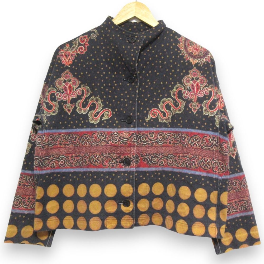 ラルディーニ　ロロピアーナ ウール　カシミヤ混　ジャケット　チェック　44 BEAMS F（ビームスF）LARDINI / ROMA ウールカシミヤ グレンチェック