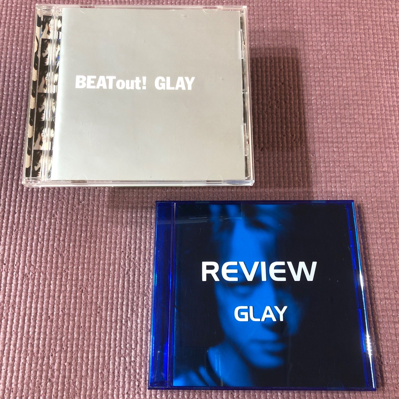 GLAY2点セット🪙セカンドアルバム『BEAT out!』🪙ベストアルバム