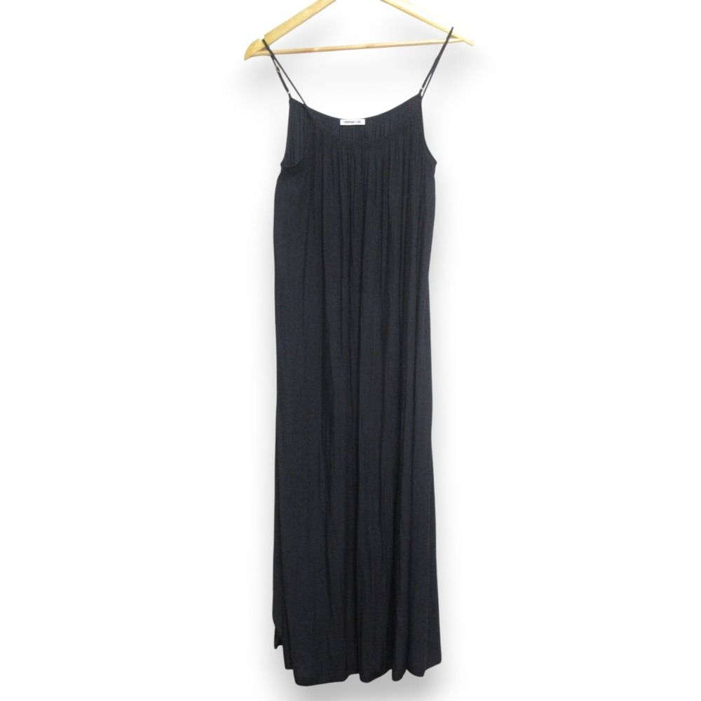 24SS EVERYDAY I LIKE. エブリデイアイライク ドゥーズィエムクラス Camisole Dress キャミソールワンピース サイズ38 ブラック レディース 古着