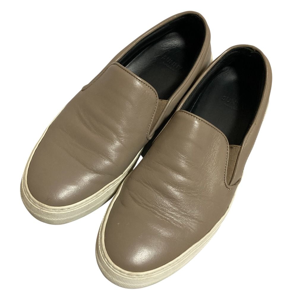 良品 PELLICO SUNNY ペリーコサニー レザー スリッポン スニーカー