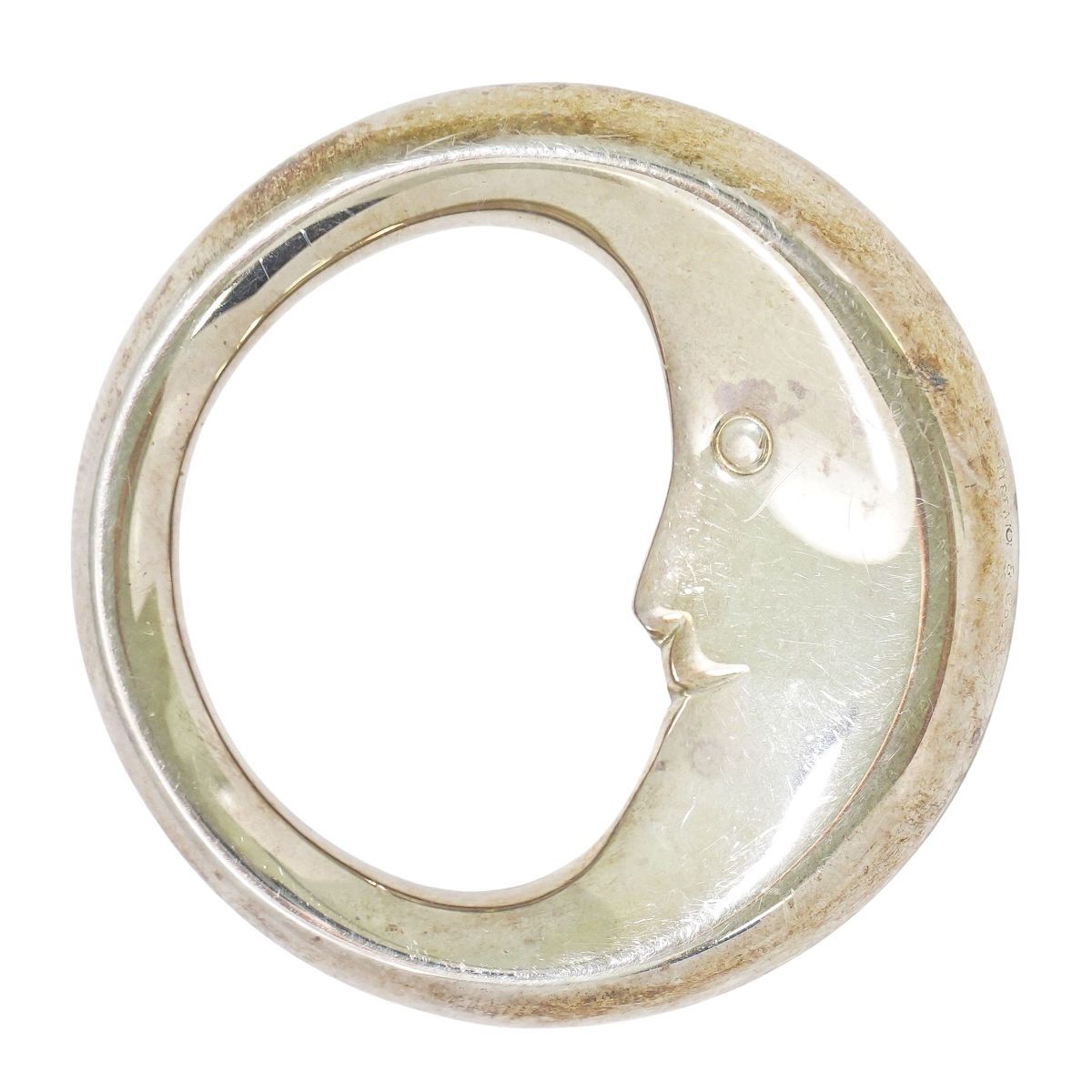 本物 ティファニー TIFFANY & Co. マンインザムーン 三日月 925 ベビー